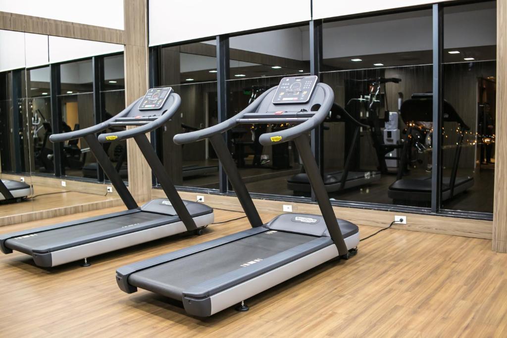 Fitness centrum a/nebo fitness zařízení v ubytování Rio Hotel by Bourbon Ciudad Del Este