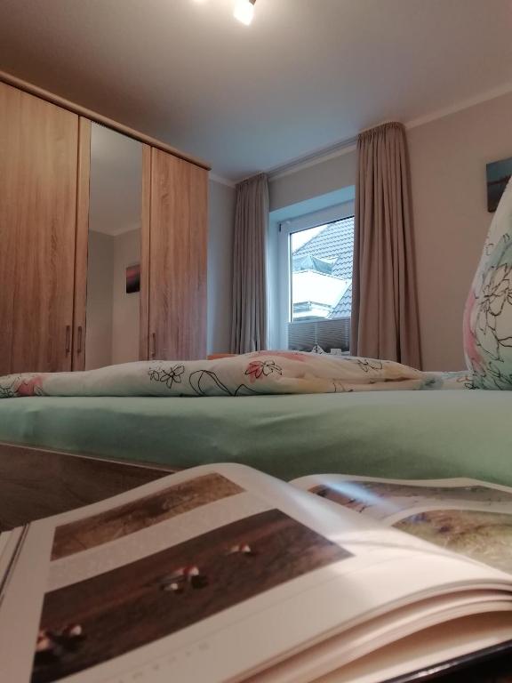 Postel nebo postele na pokoji v ubytování Leichte Brise