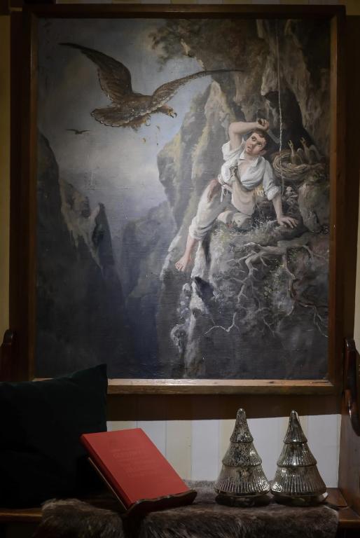 Posezení v ubytování Hôtel Bella Tola & SPA