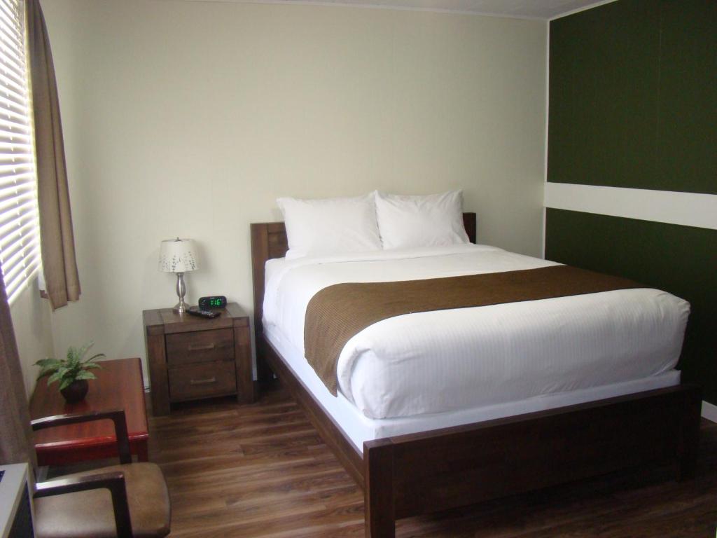 Postel nebo postele na pokoji v ubytování Paddock Inn