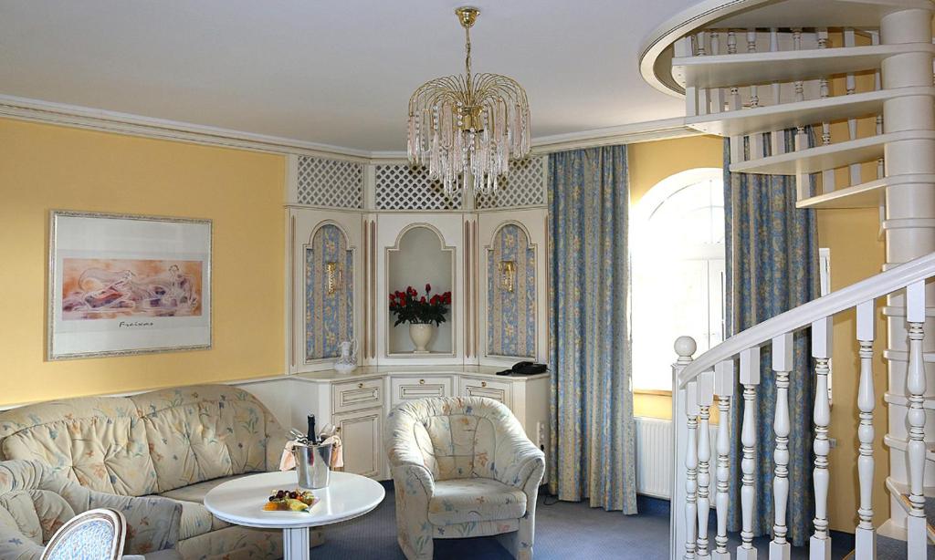 Posezení v ubytování Hotel Spanischer Hof