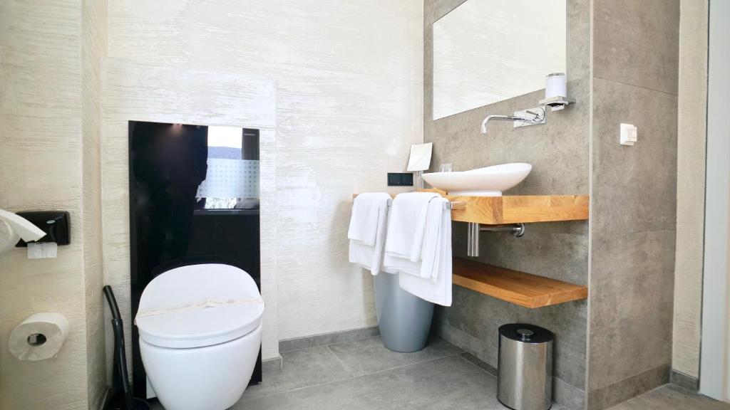 Kúpeľňa v ubytovaní Sky Beach Aparthotel