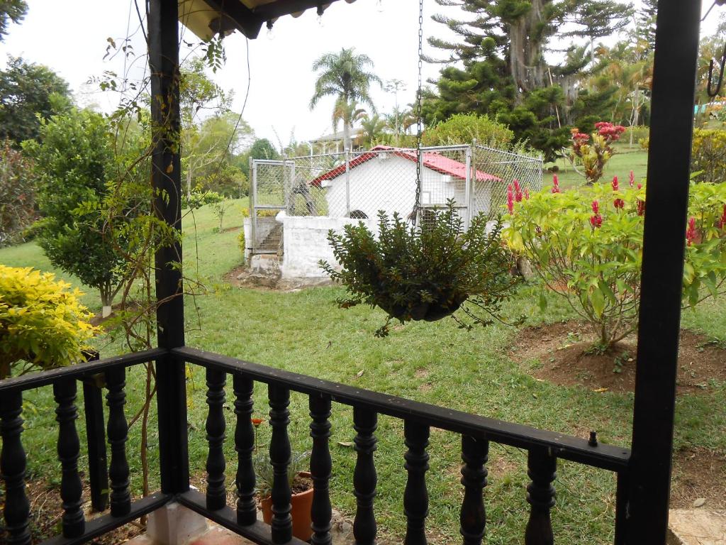 Zahrada ubytování Hermosa Finca "Rancho 4Js"