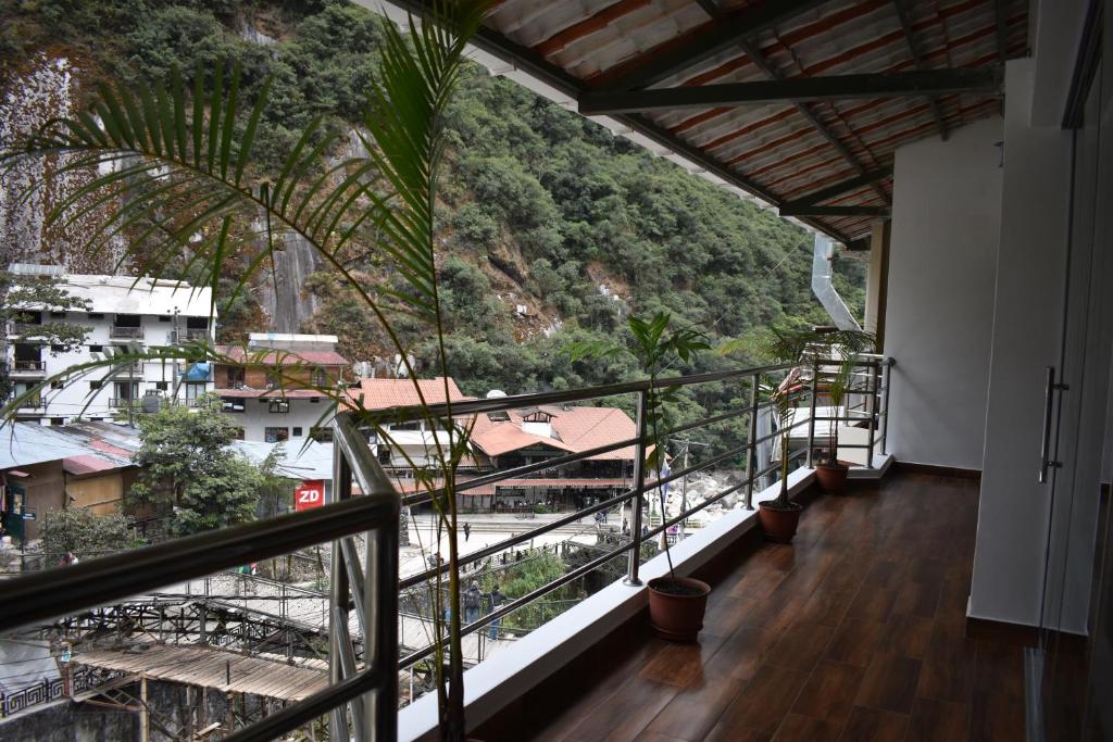 Balkón nebo terasa v ubytování Casa De Luz Hotel