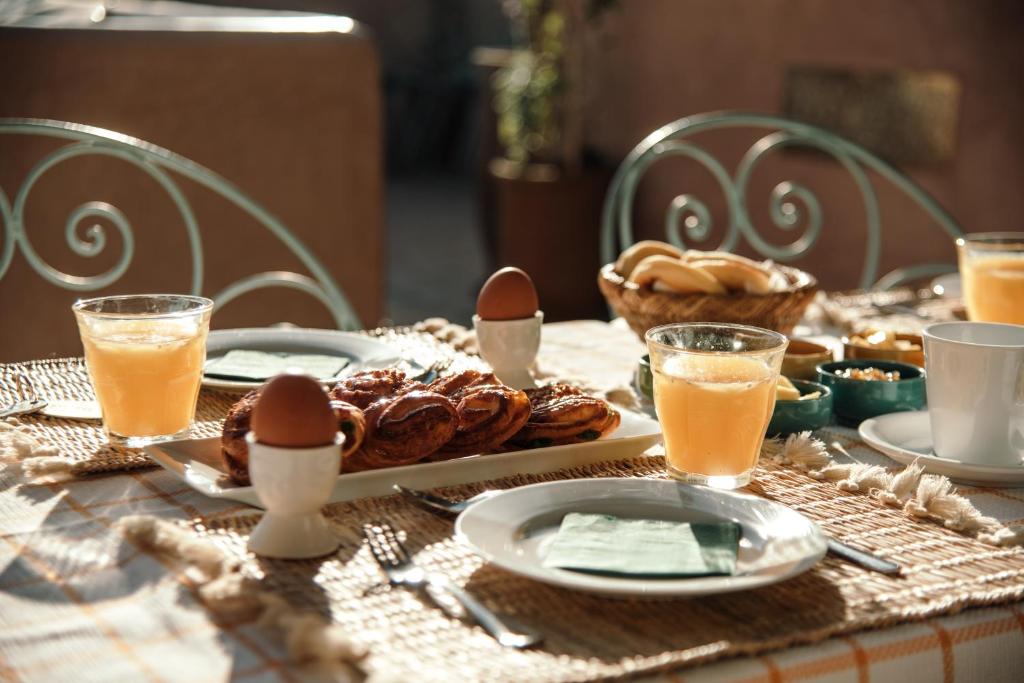 Cibo presso il riad o nelle vicinanze