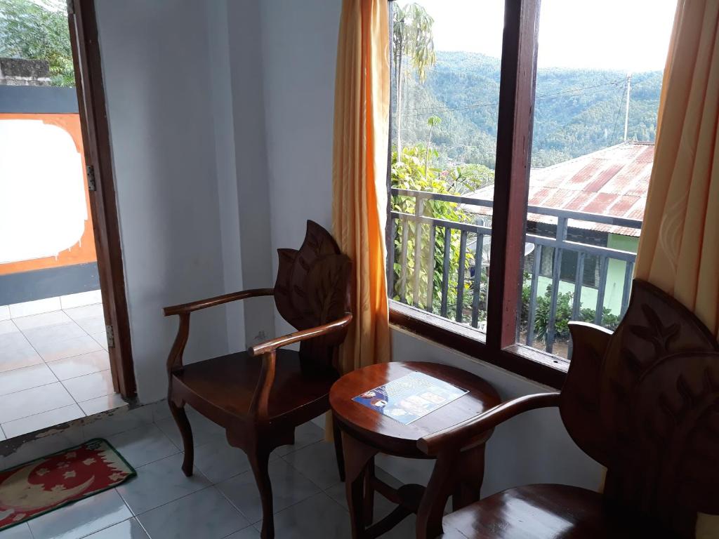 Balkón nebo terasa v ubytování One Homestay and Warung