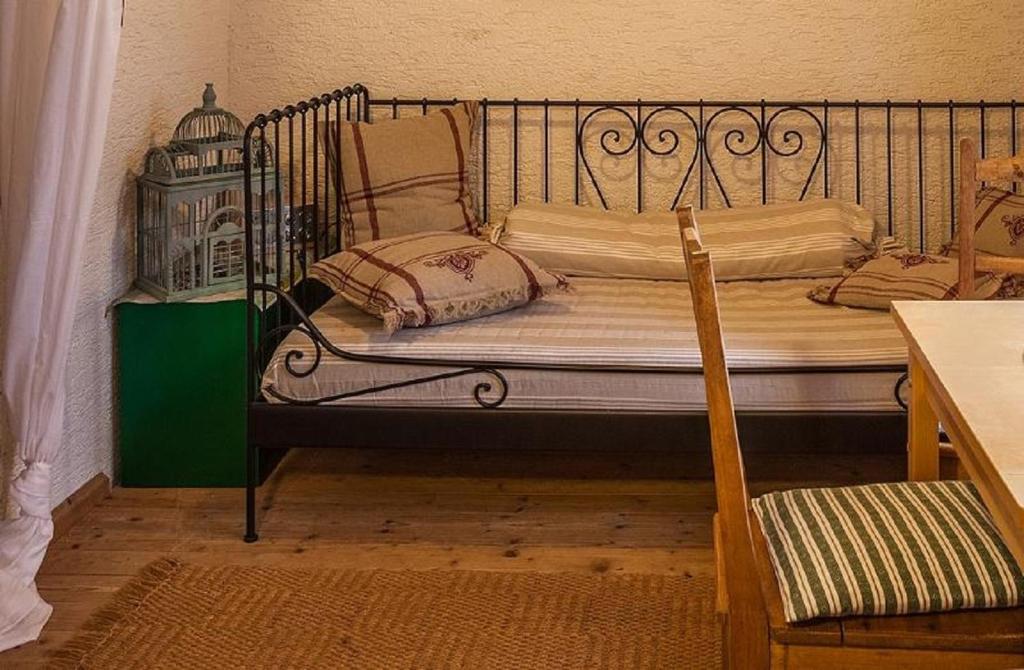 Postel nebo postele na pokoji v ubytování Grashöfle