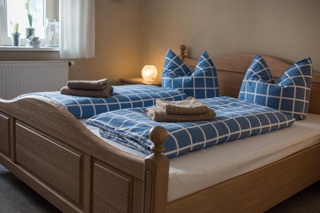 Posteľ alebo postele v izbe v ubytovaní Schlafplätzle