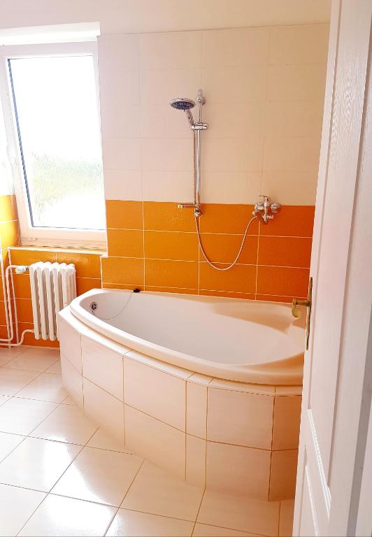 Koupelna v ubytování Hotel Union