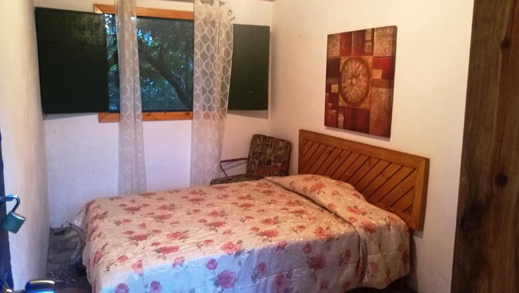 Letto o letti in una camera di La Casita de Don Daniel