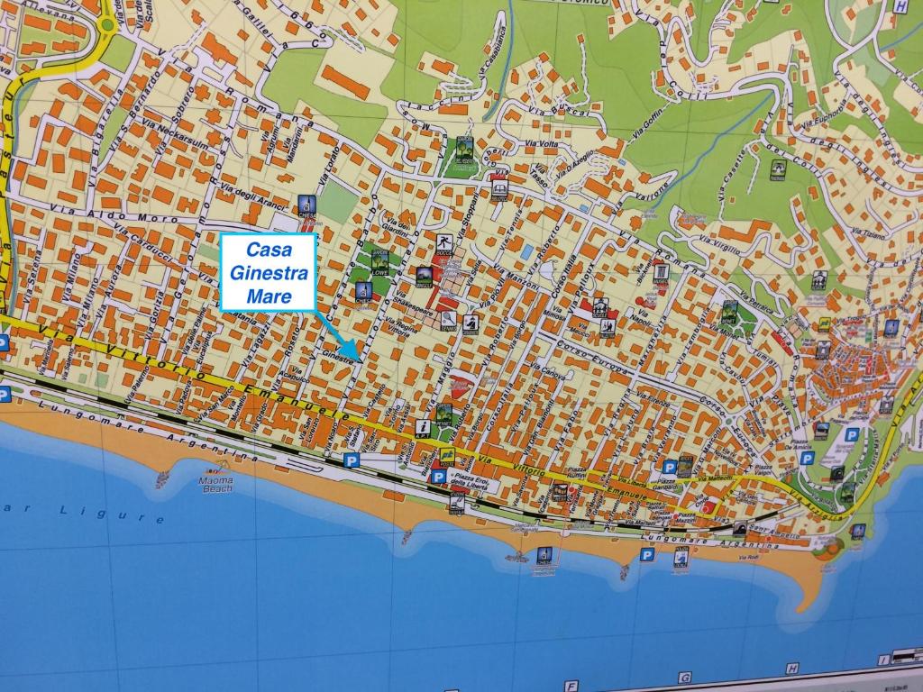 Fotografia z galérie ubytovania Casa Ginestra Mare v destinácii Bordighera