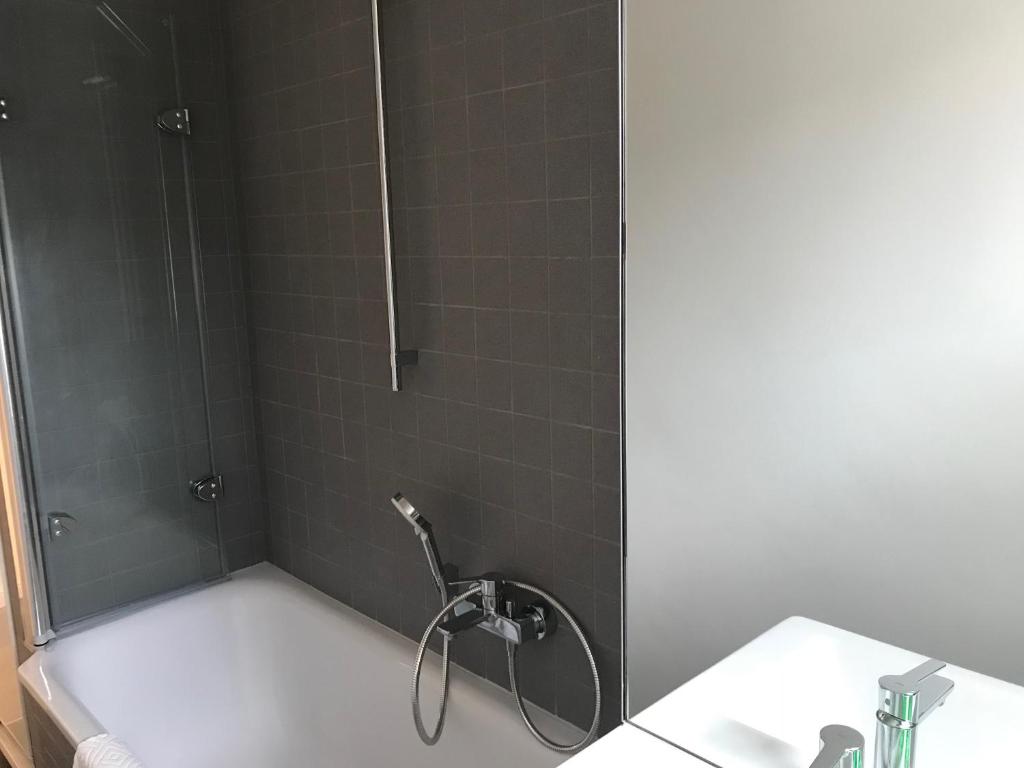 Koupelna v ubytování Zentrum Apartment Bad Schandau