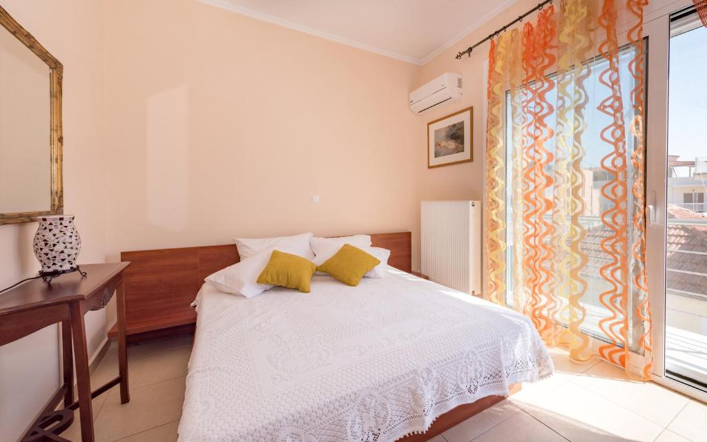 Postel nebo postele na pokoji v ubytování Reseda House