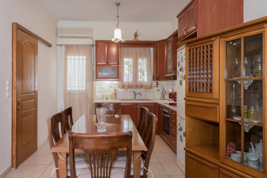 Kuchyň nebo kuchyňský kout v ubytování Reseda House