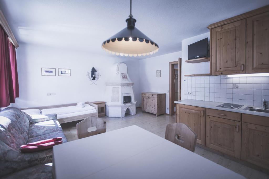 Postel nebo postele na pokoji v ubytování Almhaus Pfister OHG