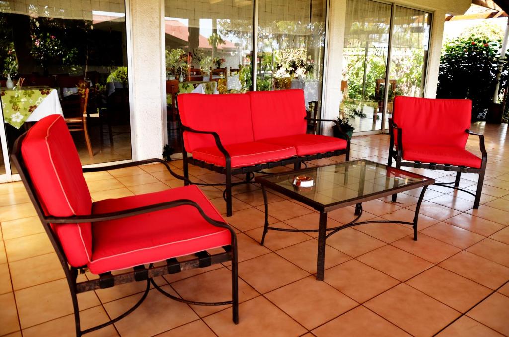 Posezení v ubytování Hotel Manutara