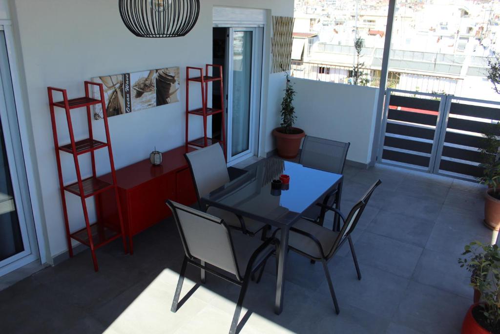 Balkón alebo terasa v ubytovaní Unique Skyview Apartment-Downtown