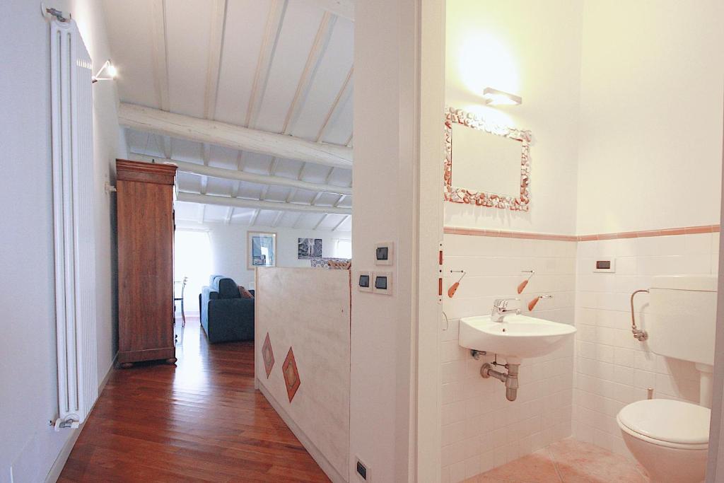 Kúpeľňa v ubytovaní Bianco Apartment