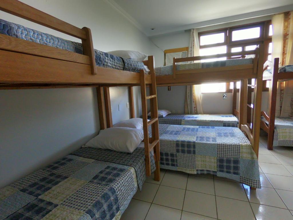 Postel nebo postele na pokoji v ubytování Lira Hostel