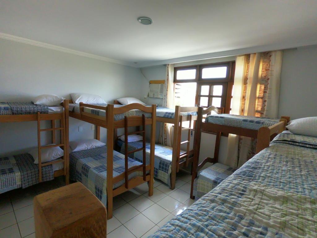 Postel nebo postele na pokoji v ubytování Lira Hostel