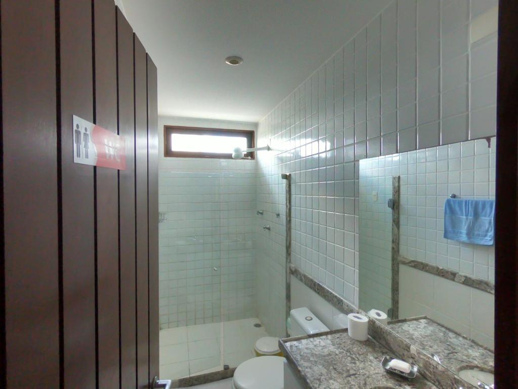 Koupelna v ubytování Lira Hostel