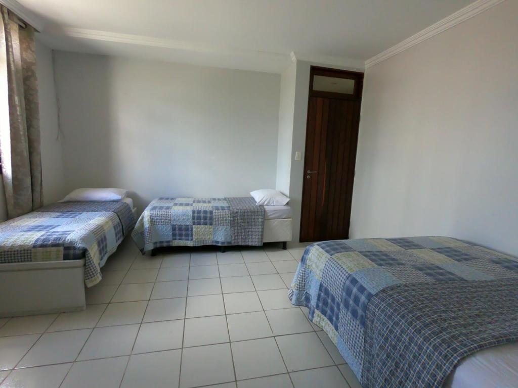 Postel nebo postele na pokoji v ubytování Lira Hostel