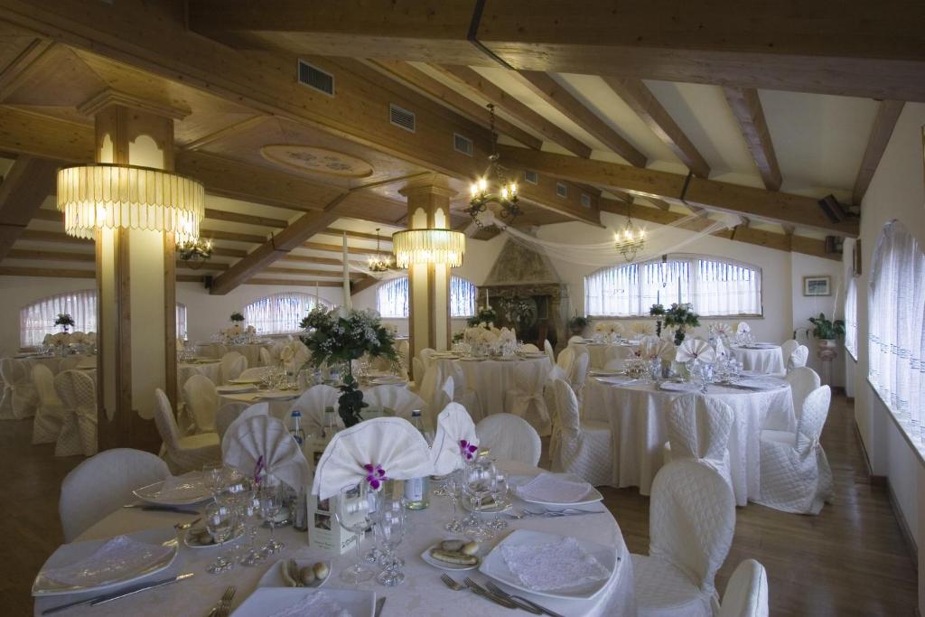 Restaurace v ubytování alla campagna
