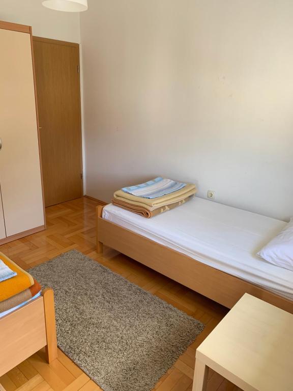 Postel nebo postele na pokoji v ubytování Pansion Villa Bubalo