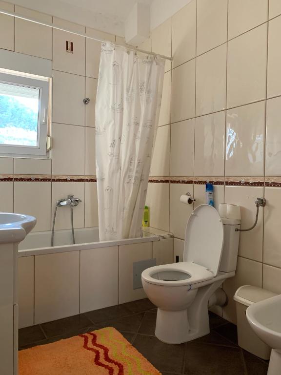 Koupelna v ubytování Pansion Villa Bubalo