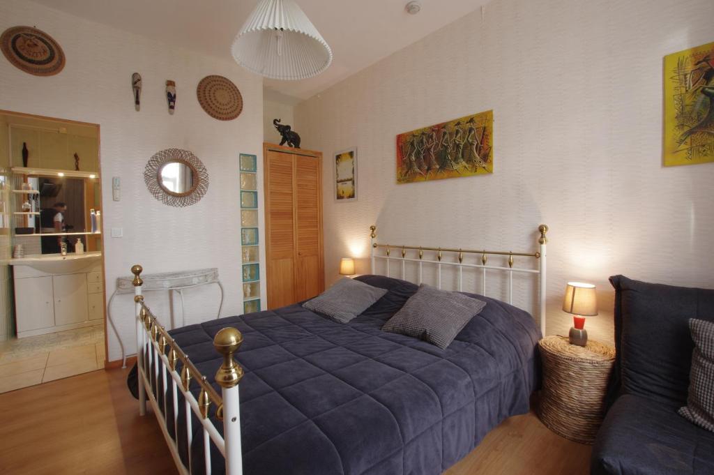 Chambres d'hôtes les Denias - Double Room With Garden View