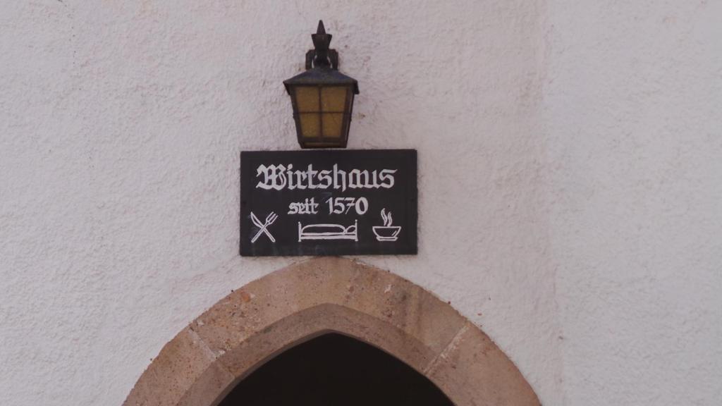 Certifikát, hodnocení, plakát nebo jiný dokument vystavený v ubytování Albergo Gasthof zur Krone