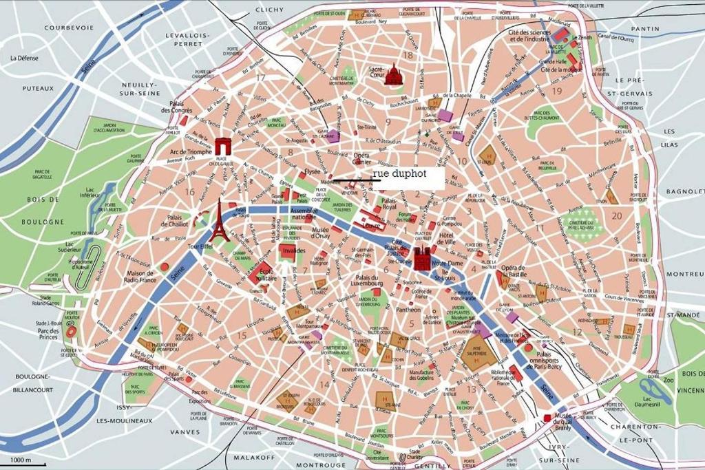 Appartement Cœur de Paris avec vue sur les toits - 1