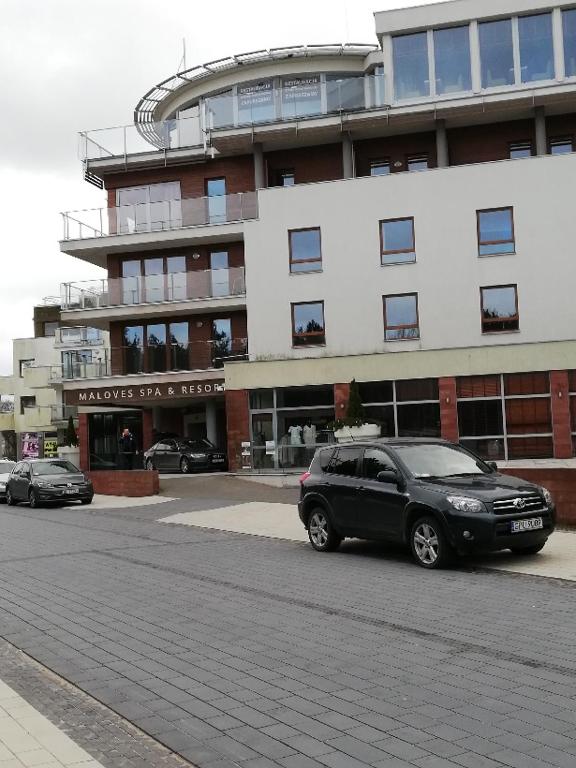 Budova, v ktorej sa apartmán nachádza