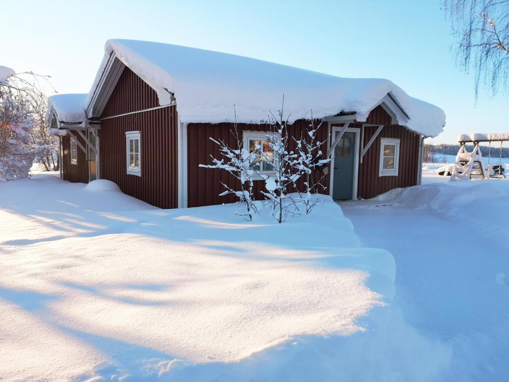 Skatauddens Lantgård v zimě