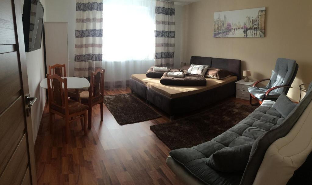 Posezení v ubytování Apartmány u Galandu