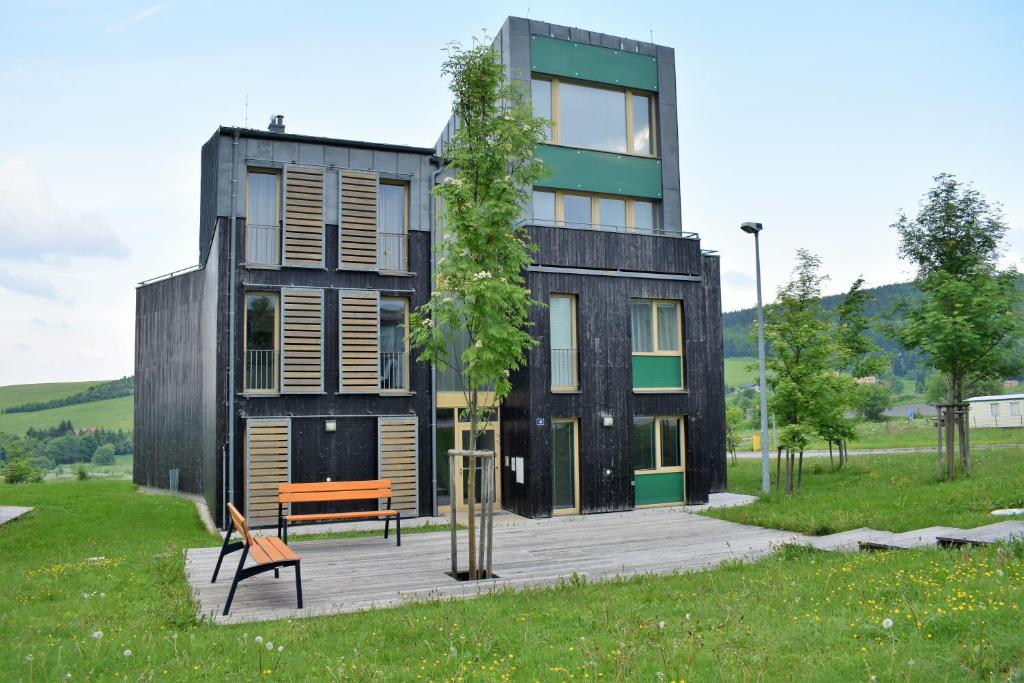 Budova, kde se apartmán nachází