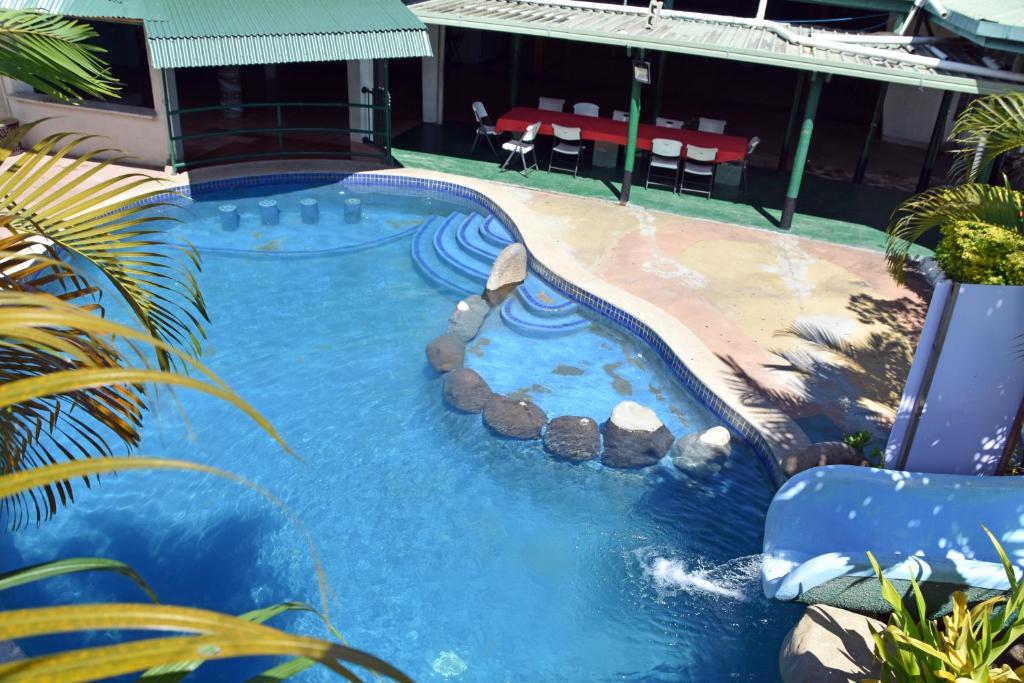 A view of the pool at Grand Melanesian Hotel or nearby
