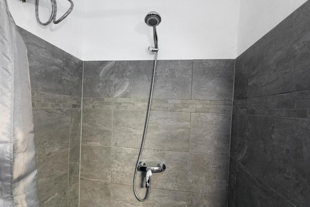 A bathroom at Cute Red Star Studio City Center
