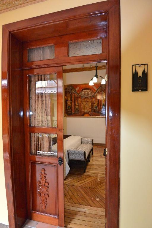 Koupelna v ubytování Hotel La Basílica Quito
