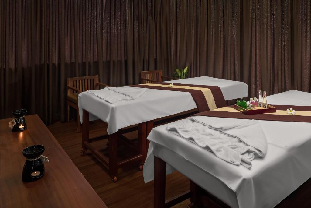 Lázně a/nebo wellness v ubytování Phnom Penh Katari Hotel
