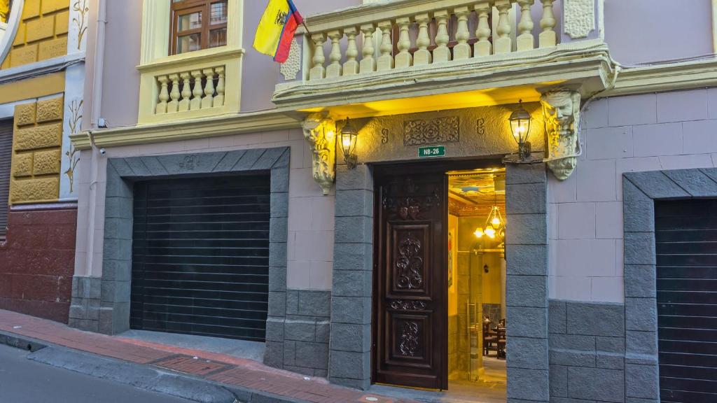 Exteriér nebo vchod ubytování Hotel La Basílica Quito