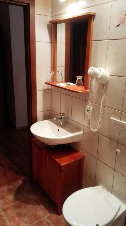 Łazienka w obiekcie Apartments U Kašny