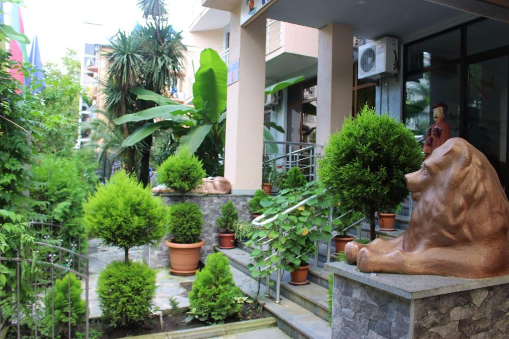 Zahrada ubytování Hotel Inter