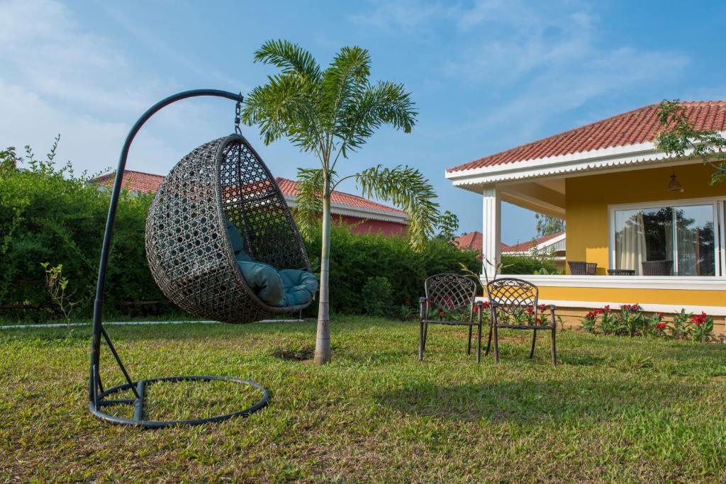 Zahrada ubytování Swosti Chilika Resort