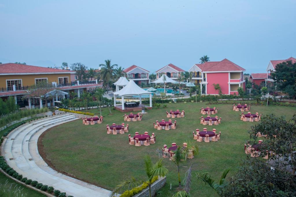 Zahrada ubytování Swosti Chilika Resort