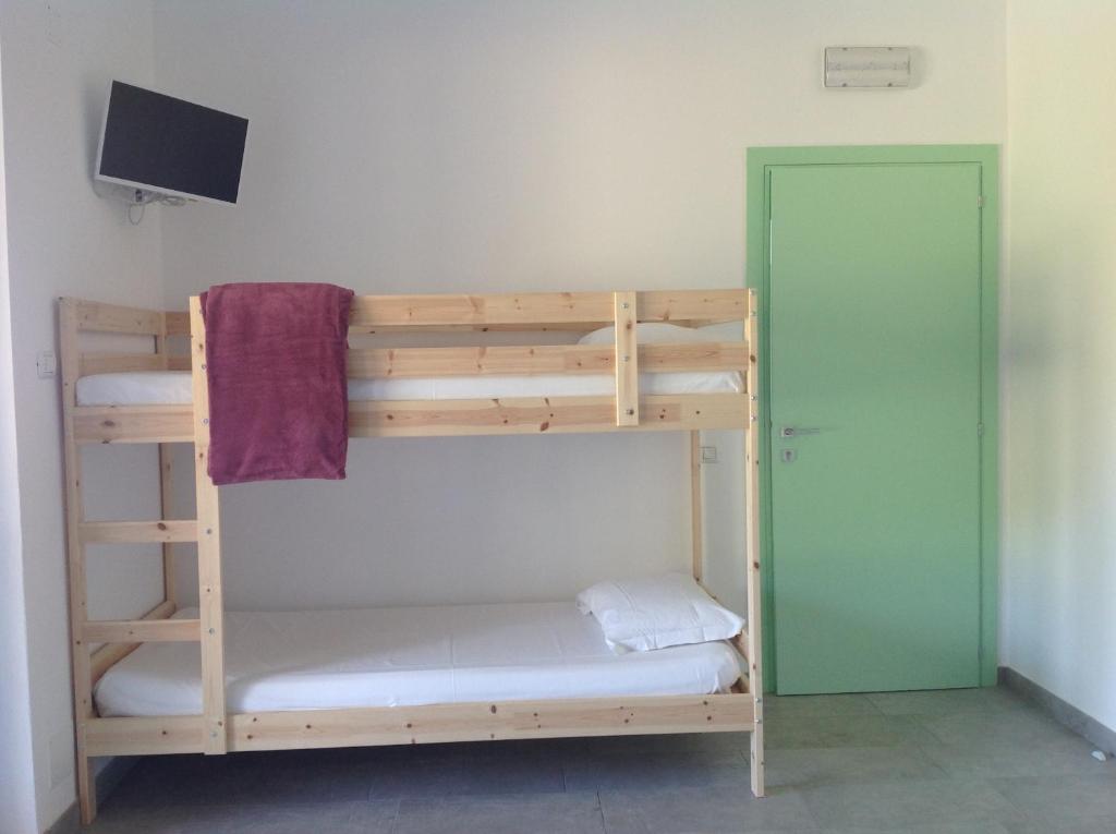 Postel nebo postele na pokoji v ubytování Punto di vista