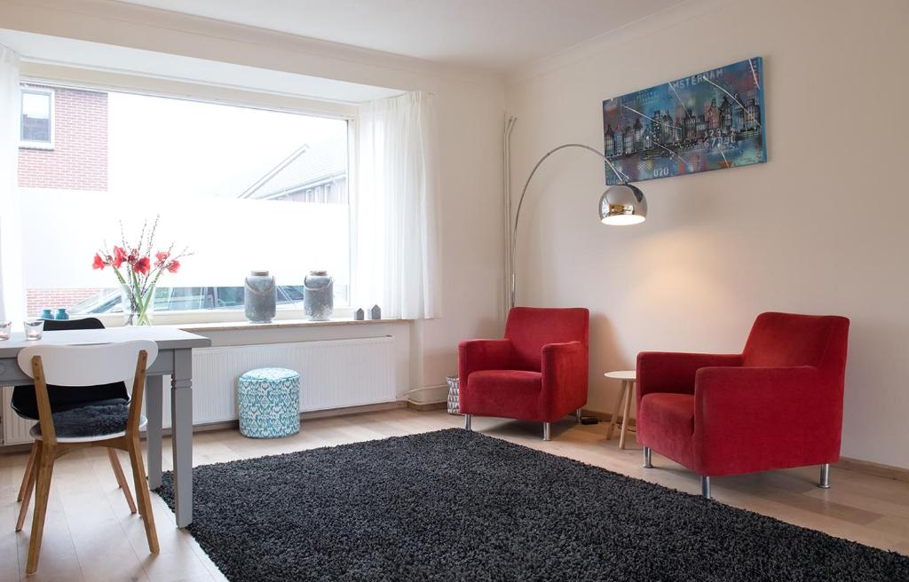 Posezení v ubytování Shortstay Bilderdijk