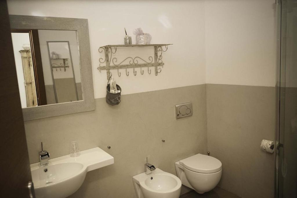 Koupelna v ubytování Residenza Mordini