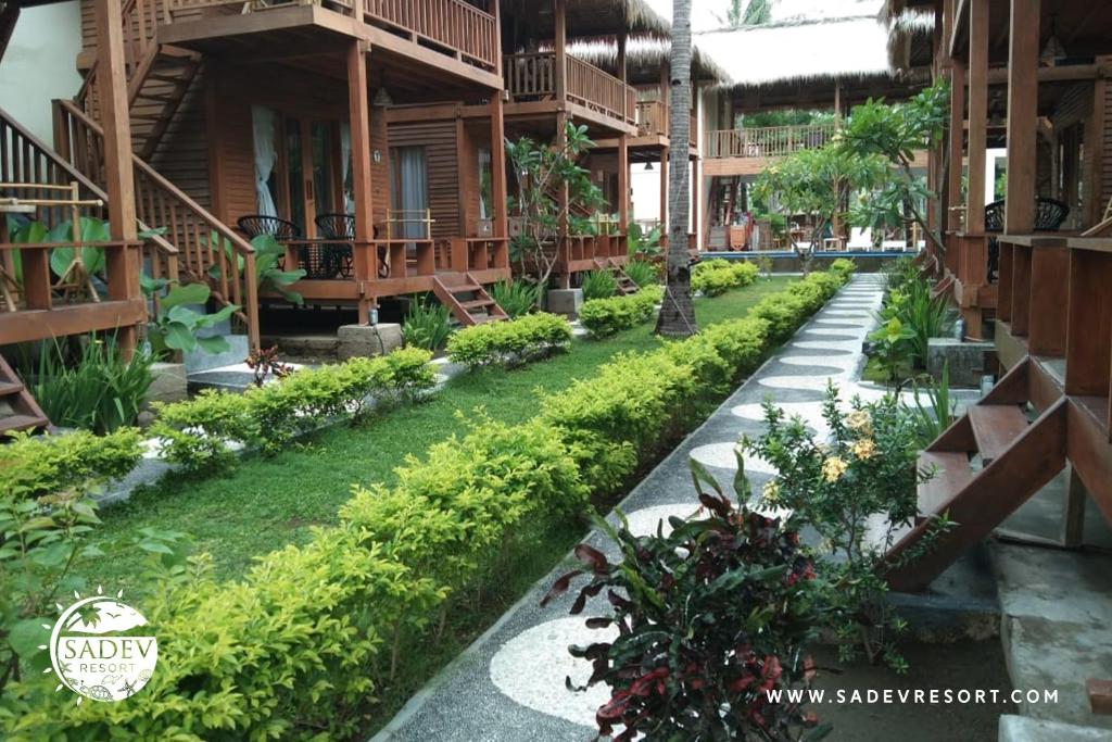 Zahrada ubytování Sadev Resort