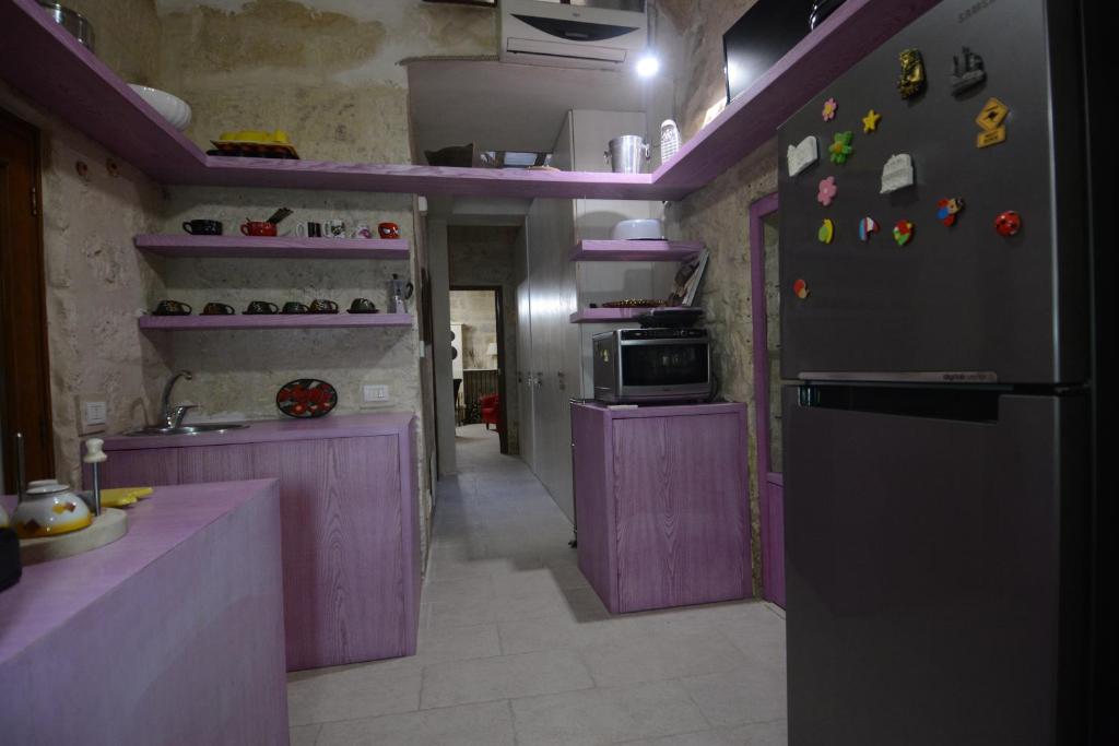 Kuchyň nebo kuchyňský kout v ubytování B&B DOMUS GAIA